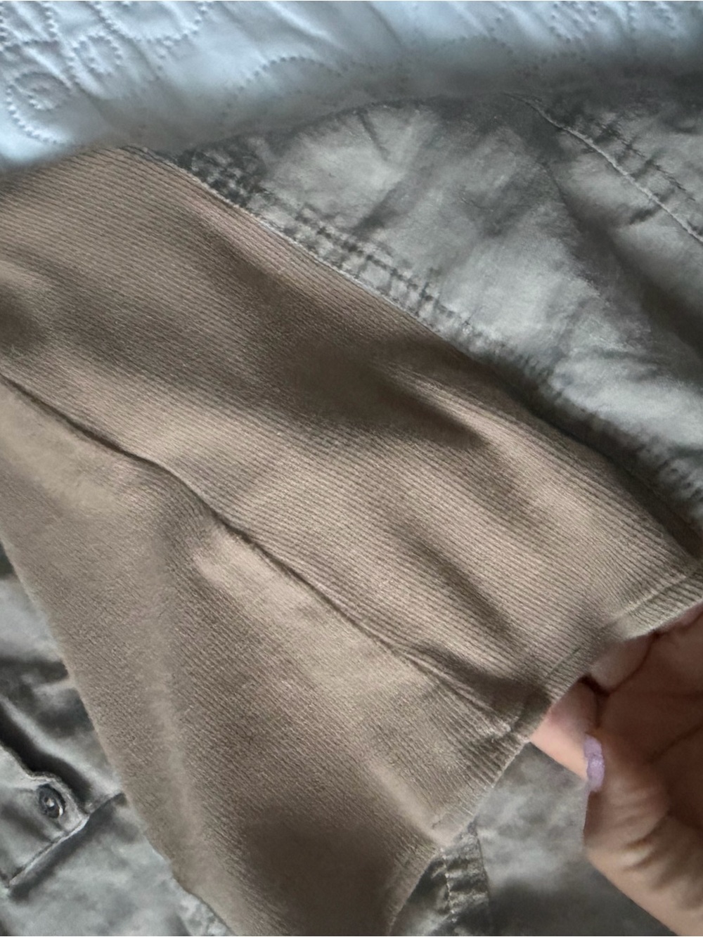 Ariat Beige/Tan Utility Button-Front Jacket - Picture 5 of 7